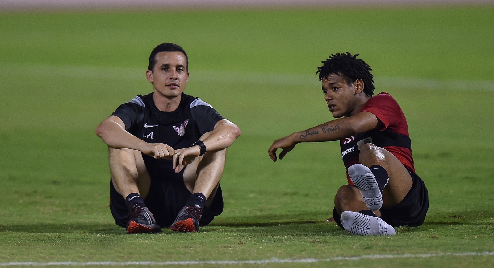 Gustavo Silva e Romarinho, ídolo do Corinthians
