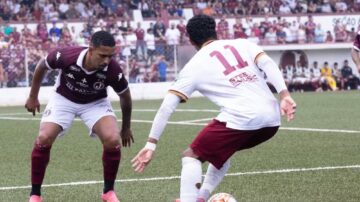 Lance de Juventus-SP x Sertãozinho no quadrangular da Série A2 — Foto: Luis Pacca/LPKS PHOTOS