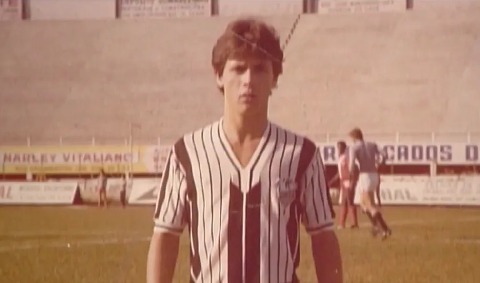 Mauricinho iniciou sua carreira no Comercial, aos 16 anos, em 1981 — Foto: Reprodução/EPTV